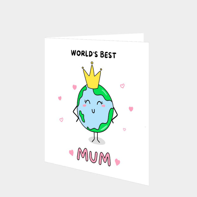 World's Best Mum Card