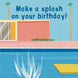 Make A Splash On Your Birthday Card