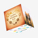 Happy Wedding Day Steampunk Heart And Rings Confetti-exploding Greetings Card