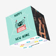 Cute Spider And Its Web New Home Confetti-exploding Greetings Card