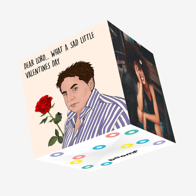 What A Sad Little Valentine's Day Confetti-exploding Greetings Card