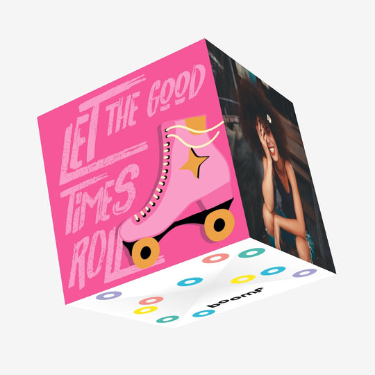 Let The Good Times Roll Confetti-exploding Greetings Card