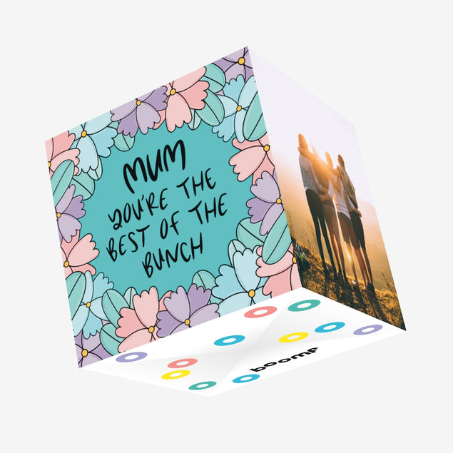 Mum You're The Best Of The Bunch Confetti-exploding Greetings Card