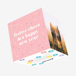 Festive Cheer Christmas Confetti-exploding Greetings Card