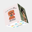 You're The Best Mum For Reals Cocker Spaniel Bomb 3D Cube Card