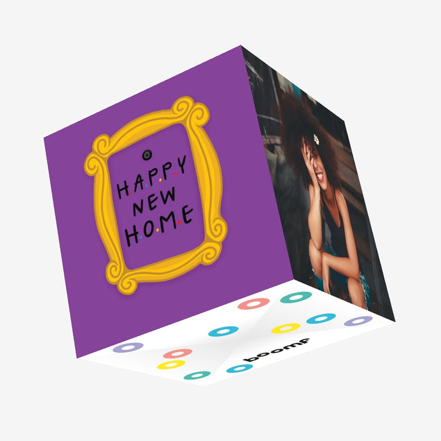 Happy New Home Confetti-exploding Greetings Card