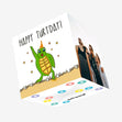 Happy Turtday Confetti-exploding Greetings Card