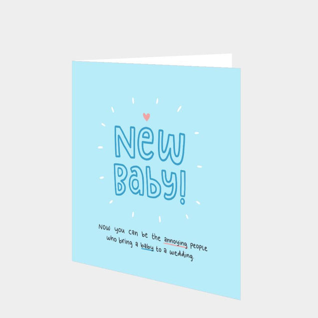 New Baby Boy Card