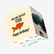 You Are An Old Fish Happy Birthday Confetti-exploding Greetings Card