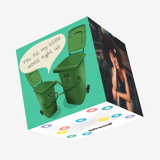 Fill My World Up Confetti-exploding Greetings Card