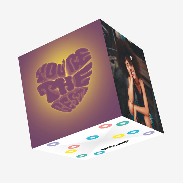 You Are The Best Heart Confetti-exploding Greetings Card