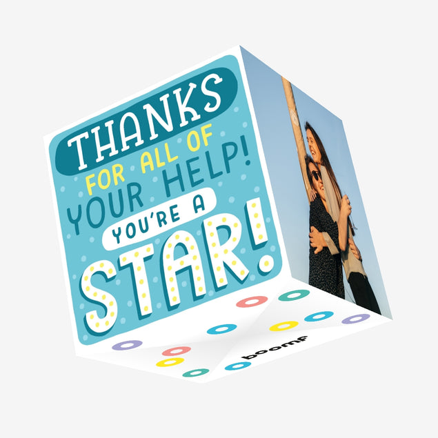 Thanks You're A Star Card – Boomf