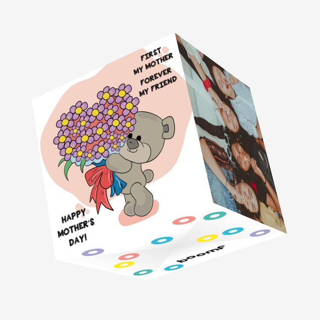 Happy Mother's Day Forever My Friend Confetti-exploding Greetings Card
