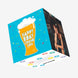 Happy Birthday Grandson Glass Of Beer Confetti-exploding Greetings Card