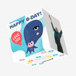 Whale Love You Birthday Confetti-exploding Greetings Card