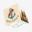 Pirates Happy Birthday Matey Confetti-exploding Greetings Card
