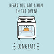 Bun In The Oven Card