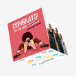 Cograts! To The Best Photographer Girl With A Camera Confetti-exploding Greetings Card