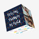 Feeling Twinkly Fairy Light Christmas Confetti-exploding Greetings Card