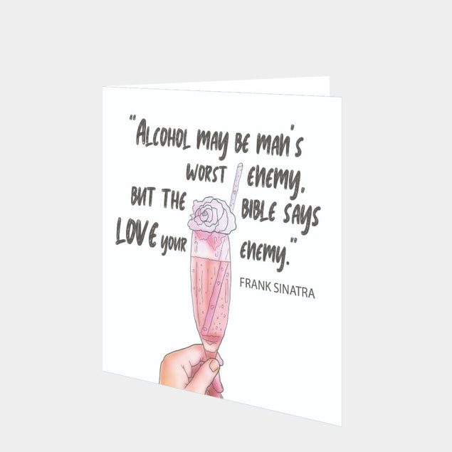 Man's Worst Enemy Card