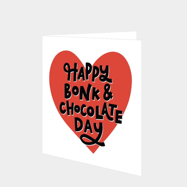 Happy Bonk And Chocolate Day Card