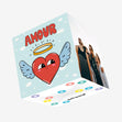 Amour Happy Winged Heart Valentine's Day Confetti-exploding Greetings Card