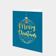 Merry Christmas In Gold Card