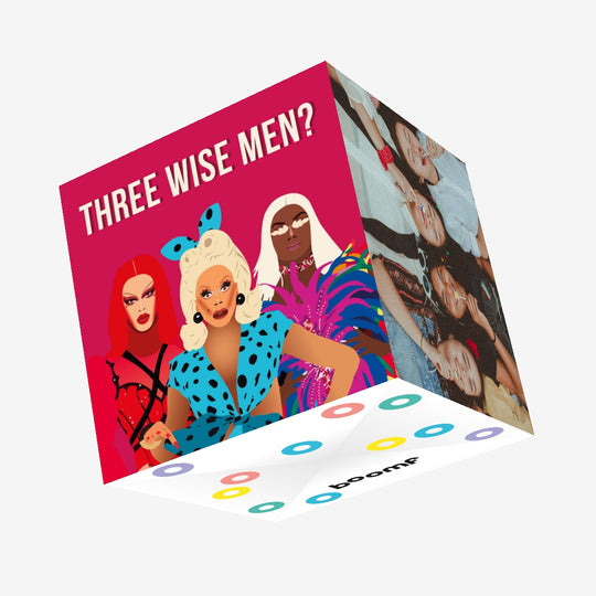 RuPaul's Drag Race Christmas Confetti-exploding Greetings Card