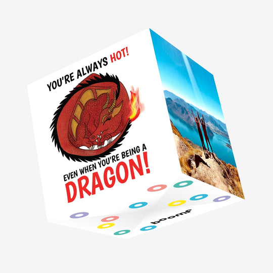 You're Always Hot! Confetti-exploding Greetings Card