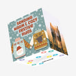 Sending Warm And Cozy Festive Hugs Christmas Confetti-exploding Greetings Card
