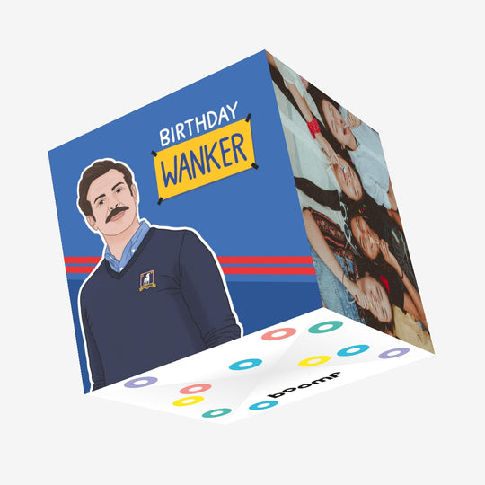 Birthday Wanker Ted Lasso Birthday Confetti-exploding Greetings Card