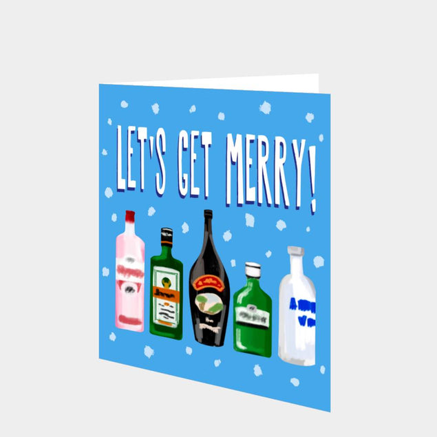 Let's Get Merry Christmas Card