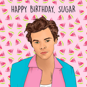 Happy Birthday Sugar Card