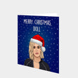 Merry Christmas Doll Card