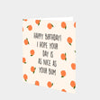 Peachy Bum Card