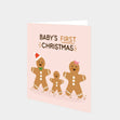 Baby's First Christmas Card Greeting Card - 2