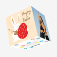 Happy Easter Red Egg Confetti-exploding Greetings Card