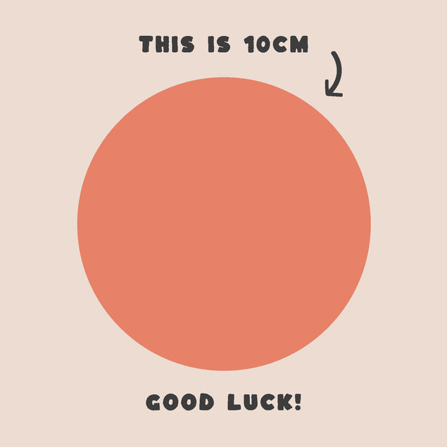 10cm pregnancy card - 1