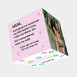 Dad Asked Me To Pamper You This Mother?s Day Bomb 3D Cube Card