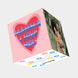 Mamma I Love You Bomb 3D Cube Card