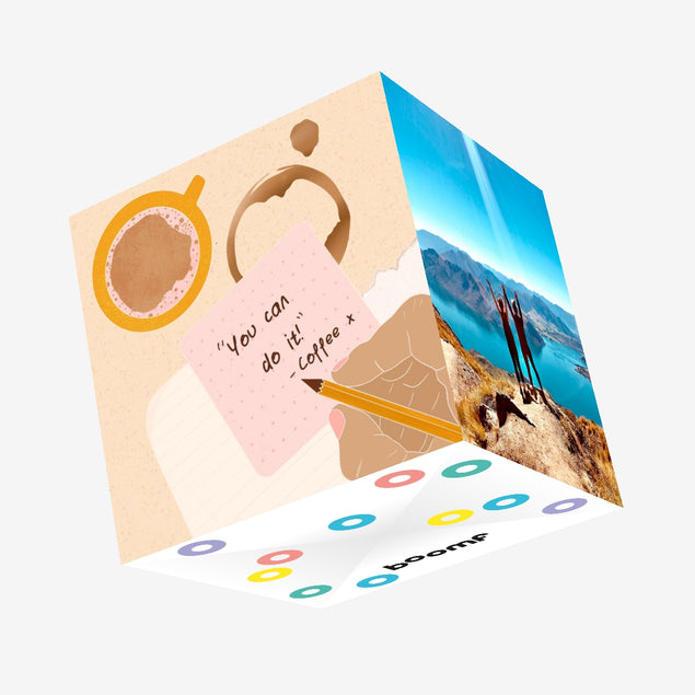 You Can Do It Confetti-exploding Greetings Card