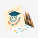 Smile Happy Graduation Confetti-exploding Greetings Card