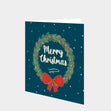 Merry Christmas Wreath Card