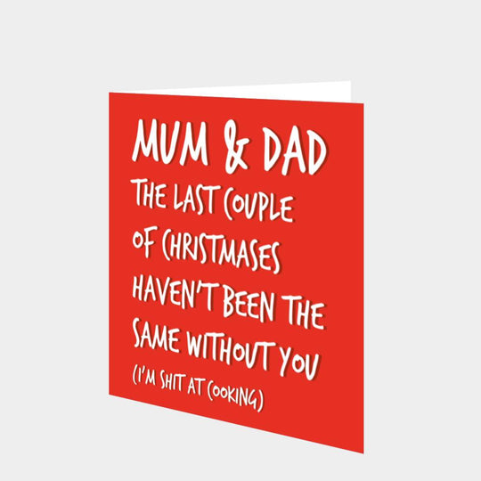 I'm Sh*t At Cooking Christmas Card