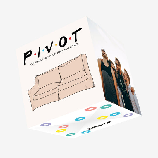 PIVOT! Congratulations On Your New Home Confetti-exploding Greetings Card
