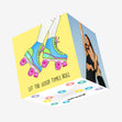 Let the good times roll Confetti-exploding Greetings Card