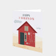 Happy Father's Day Red Shed Card