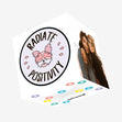 Radiate Positivity Yorkshire Terrier Confetti-exploding Greetings Card