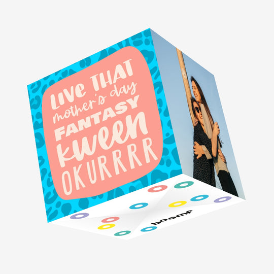 Live That Mother's Day Fantasy Confetti-exploding Greetings Card