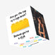 Are You The Top Of A Lego Brick? Confetti-exploding Greetings Card